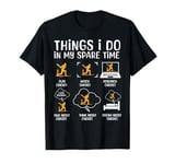 Cricket Game Cricket Lovers Things I Do In My Spare Time T-Shirt