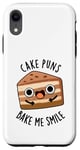 iPhone XR Cake Puns Bake Me Smile Funny Baking Pun Case