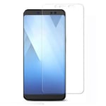 Samsung   Galaxy A8 Plus 2018         Clear Tempered Glass Screen Protector