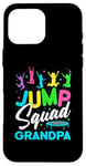 iPhone 16 Pro Max Jump Squad Grandpa Trampoline Bounce Birthday Trampolining Case