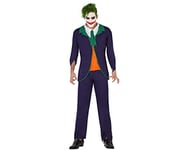 Atosa Batman 57678 Costume Clown Man M-L Purple-Halloween, Men