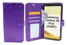 Crazy Horse Wallet Samsung Galaxy S9 Plus (G965F) (Lila)