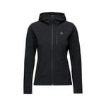 Black Diamond Coefficient Storm FZ Hoody - Polaire femme Black XS