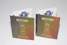 Moschino Toy 2 Pearl EDP Eau de Parfum Unisex Fragrance 2ml - 2 x 1ml Sample