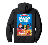 Stranger Things Code Red Cereal Box with Demogorgon Mask Pullover Hoodie