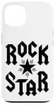 iPhone 13 Cool Rock and Roll Star, I Love Rock Loud Music, Rock & Roll Case