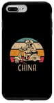 iPhone 7 Plus/8 Plus China Vintage Scooter Retro Sunset Distressed Design Case