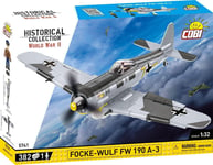 COBI, FOCKE-WULF FW 190 A3 military aircraft - 382 pieces, 1/32, COB5741