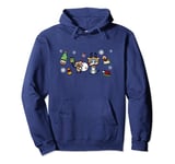 Monster Hunter Rise: Sunbreak Palamute＆Palico Christmas (B) Pullover Hoodie