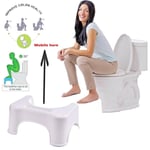 BATHROOM/TOILET SQUATTY STEP STOOL POTTY SQUAT AID FOR CONSTIPATION PILES RELIEF