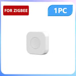 Mini interrupteur de scène intelligent sans fil Zigbee,bouton de commande à une clé,télécommande,tournesol domestique pour les revieTuya - Type 1pc Zigbee