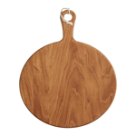 MasterClass MCWW20 Gourmet Prep & Serve Round Oak Paddle Board Brown