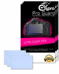 Ex-Pro® 3 x Pro Guard Ultra Clear View LCD Screen Protectors - Fuji Finepix X100