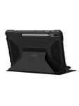 UAG Case for Samsung Galaxy Tab S8 Plus (12.4-in)(SM-X800 & SM-X806) - Metropolis SE Musta