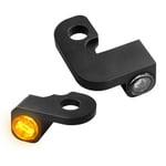 Mini heinz bikes - Styrblinkers nano series amber klar svart blinkers