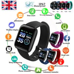 For Kids Fit Bit Android Ios Smart Watch Band Sport Activity Fitness Tracker