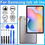 Samsung Galaxy Tab S6 Lite P610 P615 P613 P619 Black LCD Screen Digitizer+Tools