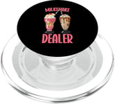 Milkshake Dealer Funny Foodie PopSockets PopGrip for MagSafe