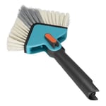 GARDENA Balai tête de loup Combisystem® - Brosse haute qualité – Boîtier plastique – Jardin et intérieur – Garantie 25 ans