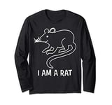 I Am A Rat Happy 2020 Chinese Lunar New Year of the Rat Long Sleeve T-Shirt