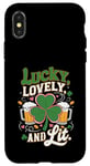 Coque pour iPhone X/XS Lucky Lovely and Illumined St. Patrick