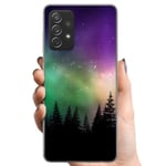 Samsung Galaxy A52 5G TPU Mobilskal Northern Lights