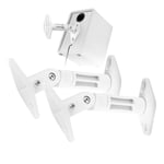 Satellite Speaker Wall & Ceiling Mount Brackets, Adjustable, 3.5kg Load HTS20W