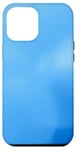 Coque pour iPhone 12 Pro Max Bleu Minimalisme Élégant Art