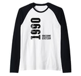 35 Years 35th Birthday Old Man Woman 1990 Raglan Baseball Tee