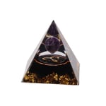 5 cm Orgonitpyramid för positiv energiläkning Kristallpyramidmeditation Orgonitpyramider Chakra Zodiac Energy Generator Aries