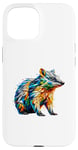 Coque pour iPhone 15 Polygon Art Bandicoot Bandicoots