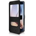 Etui De Protection À Fenêtre Universel M Noir Pour Smartphone Condor Plume L2