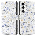 Tech-Protect Galaxy S25 Plånboksfodral - Spring Flowers