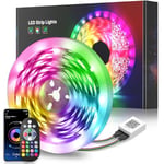 Ruban Led 20M, Led Chambre Bluetooth Bande Led RGB Lumineuse Flexible Multicolore avec App Contrôle y Télécommande, Utilisé pour la Décoration de Maison de Chambre à Coucher