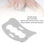 Guasha Tool For Body Lymphatic Drainage Muscle Relief Hand Grip Stainless Steel