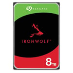 Seagate IronWolf ST8000VN004 disque dur 8 To 7200 tr/min 256 Mo 3.5" Série ATA