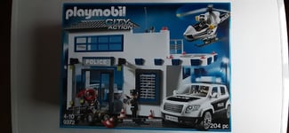 PLAYMOBIL  9372 ! Poste de Police Et Véhicules  Boite Neuve Jamais Ouverte