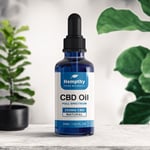 Hempthy CBD Oil Drops 250mg - Natural Flavour - 30ml - Full Spectrum