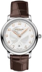 Montblanc 128684 Star Legacy Sølvfarvet/Læder Ø39 mm