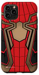 Coque pour iPhone 11 Pro Marvel Spider-Man No Way Home Spider Costume Rouge