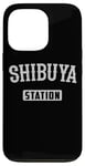 Coque pour iPhone 13 Pro Shibuya Gare de Tokyo Souvenir du Japon