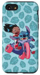 Coque pour iPhone SE (2020) / 7 / 8 Disney Lilo & Stitch Funny Playful Best Duo Poster