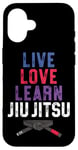 iPhone 16 Jiu Jitsu Belt Colors Live Learn Love Jiu Jitsu Case