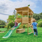 Cabane pour enfant des cimes TP Toys avec toboggan