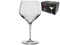 Pack of 6 Glasses in Glass Atelier Chardonnay 70 C315 Transparent Bormioli