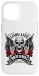 Coque pour iPhone 14 Long Live Rock And Roll Rock&Roll Vintage Guitares électriques