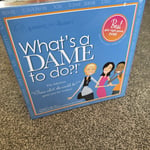 What's a Dame To Do? Girls Night Adult Board Game Female Persuasion (New/Sealed)