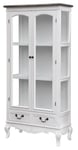 Vitriini Rimini White FURNLUX PREMIUM, 76x35x156 cm, valkoinen