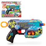 CRAZE Blaster-X Foam Guns Strike - Blaster à fléchettes 21cm, 8 fléchettes, portée de tir 13m, Pistolet Jouet Enfant