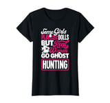 Ghost Hunting Female Paranormal Investigator T-Shirt